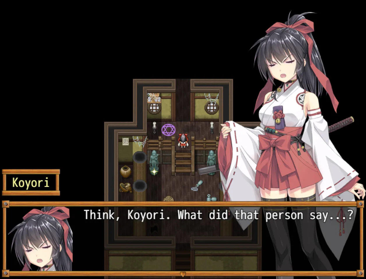Divine Miko Koyori screenshot 1