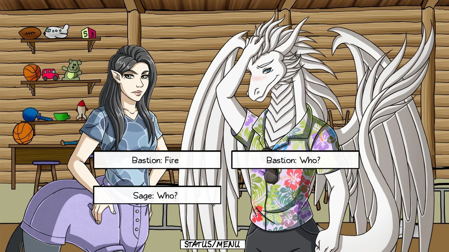 Furry Shakespeare: Dashing Dinosaurs & Sexy Centaurs: Winter's Tale screenshot 2
