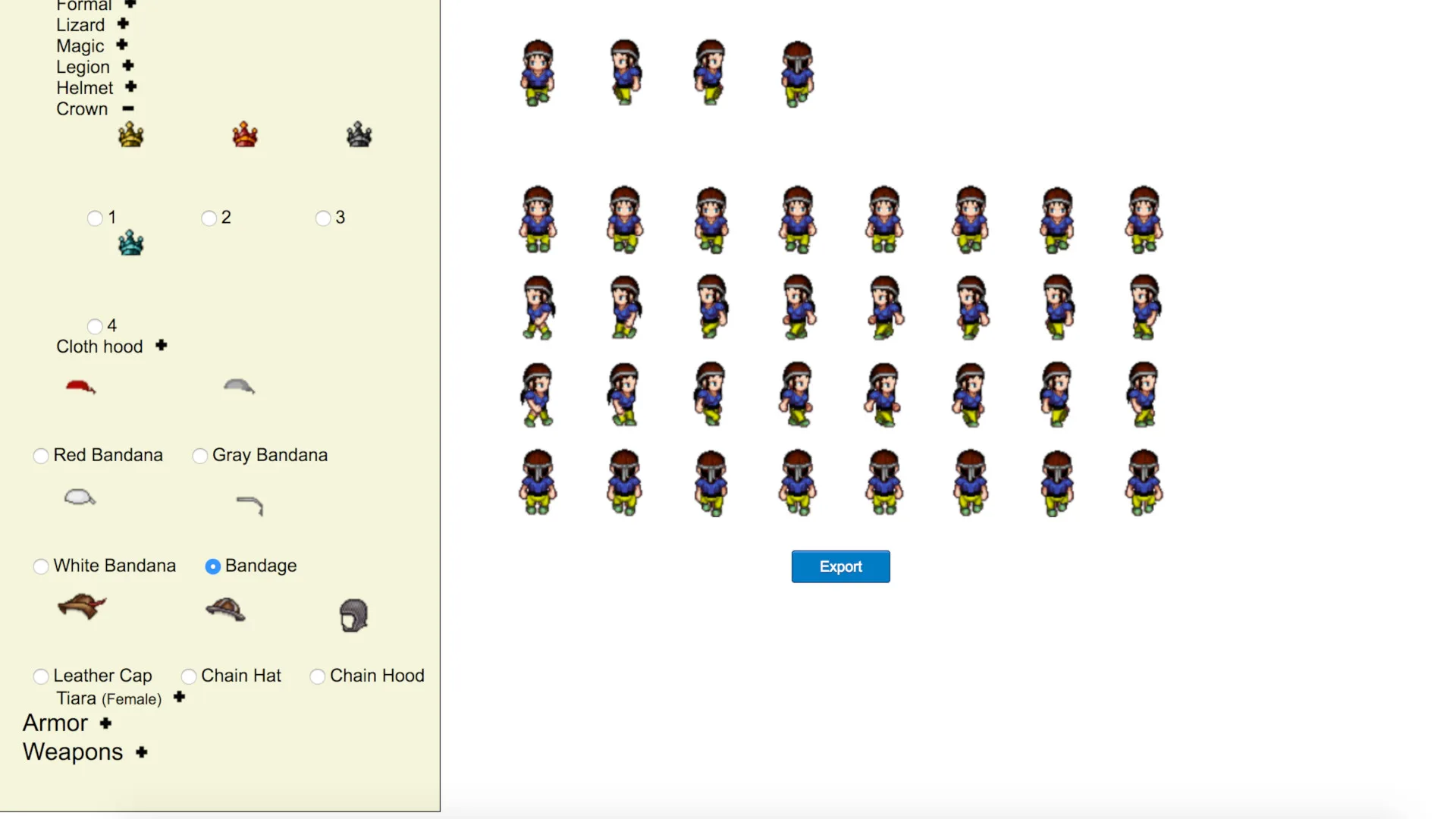 RPG Character Builder screenshot 5