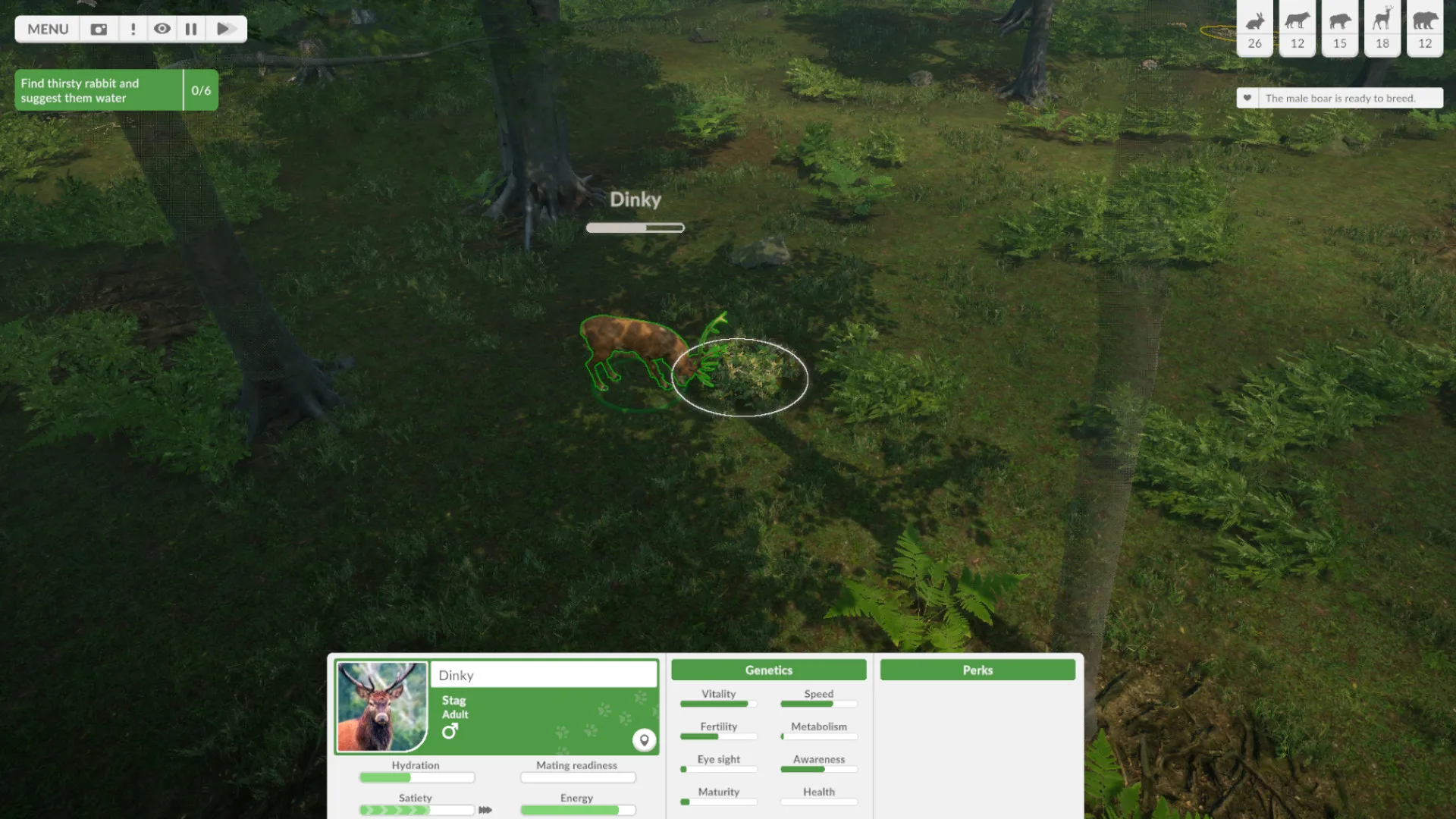Natural Instincts: European Forest screenshot 2