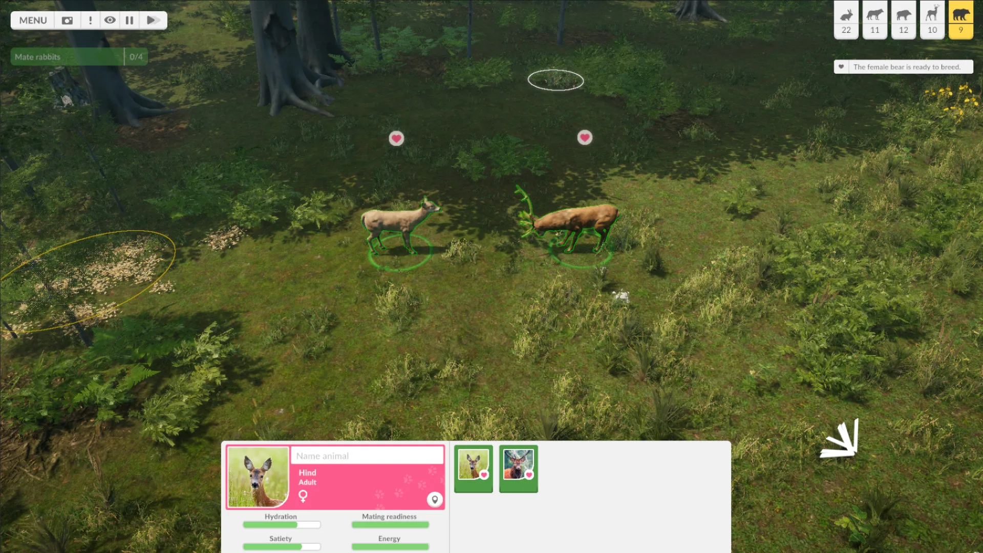 Natural Instincts: European Forest screenshot 3