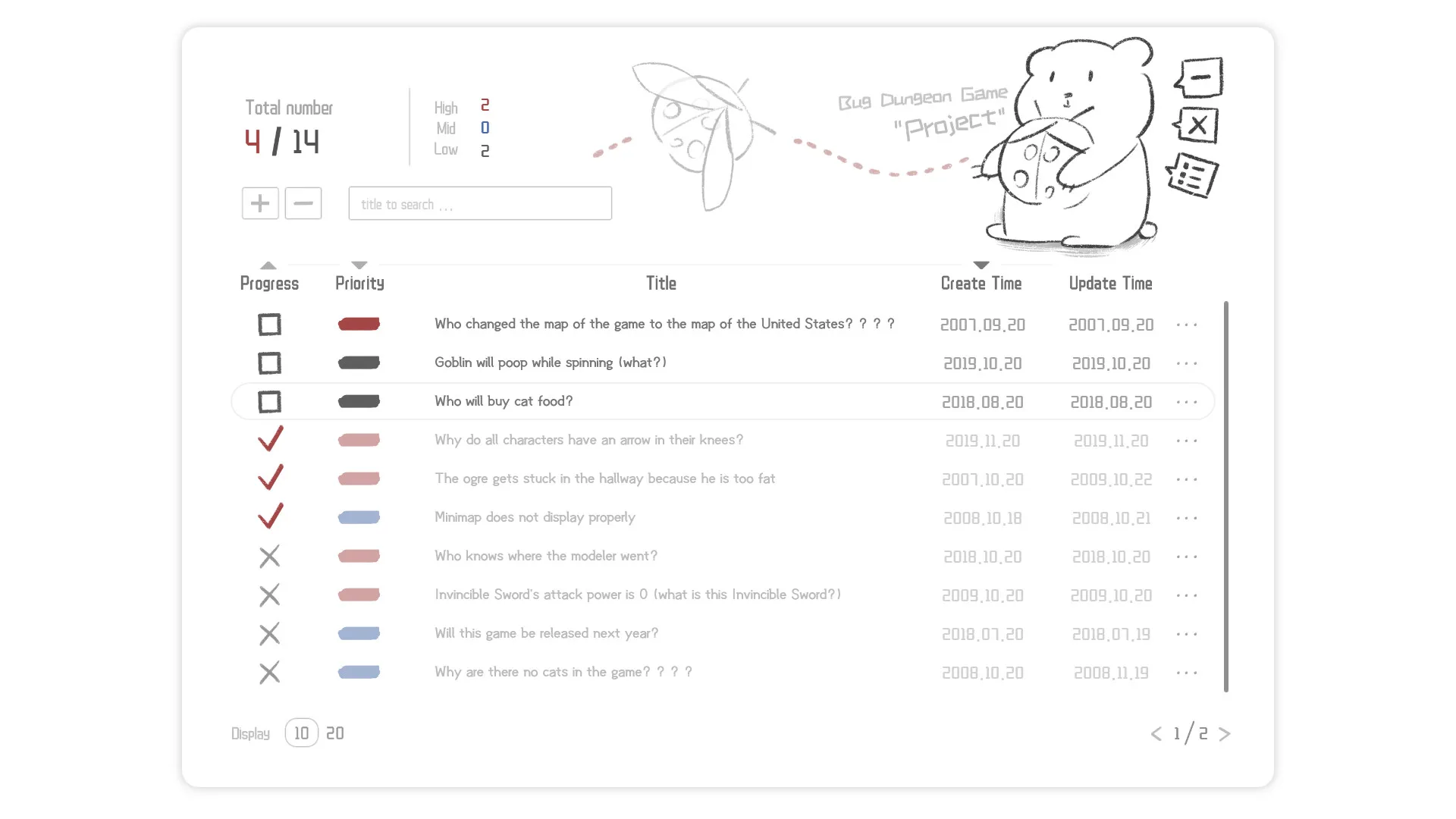 Easy Bug Manager screenshot 2