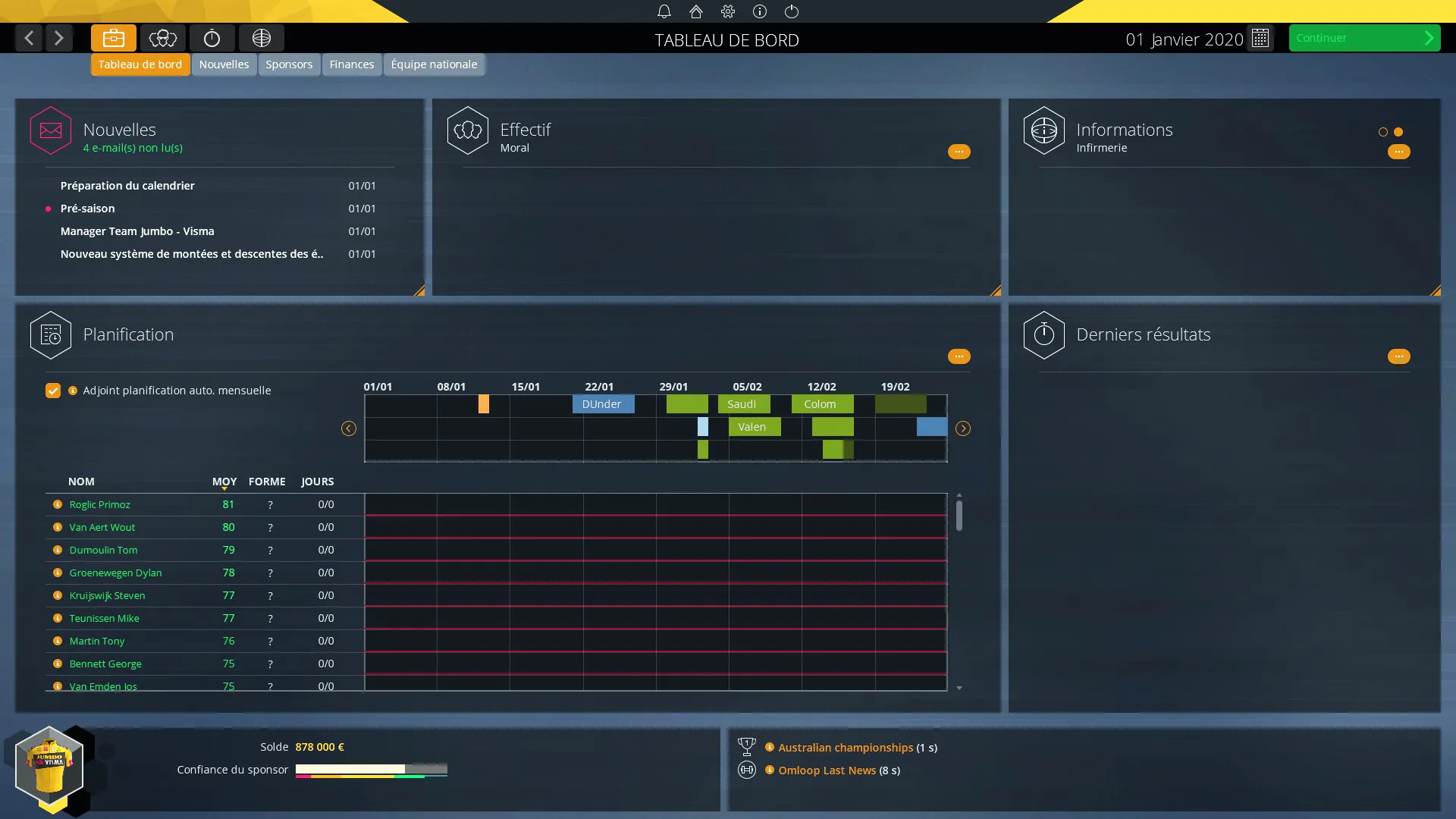 Pro Cycling Manager 2020 screenshot 1