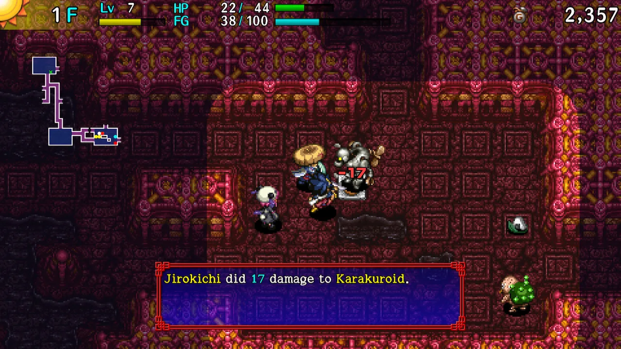 Shiren the Wanderer: The Tower of Fortune and the Dice of Fate screenshot 3