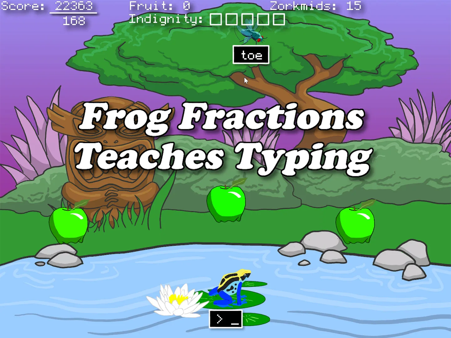 Frog Fractions: Game of the Decade Edition screenshot 4