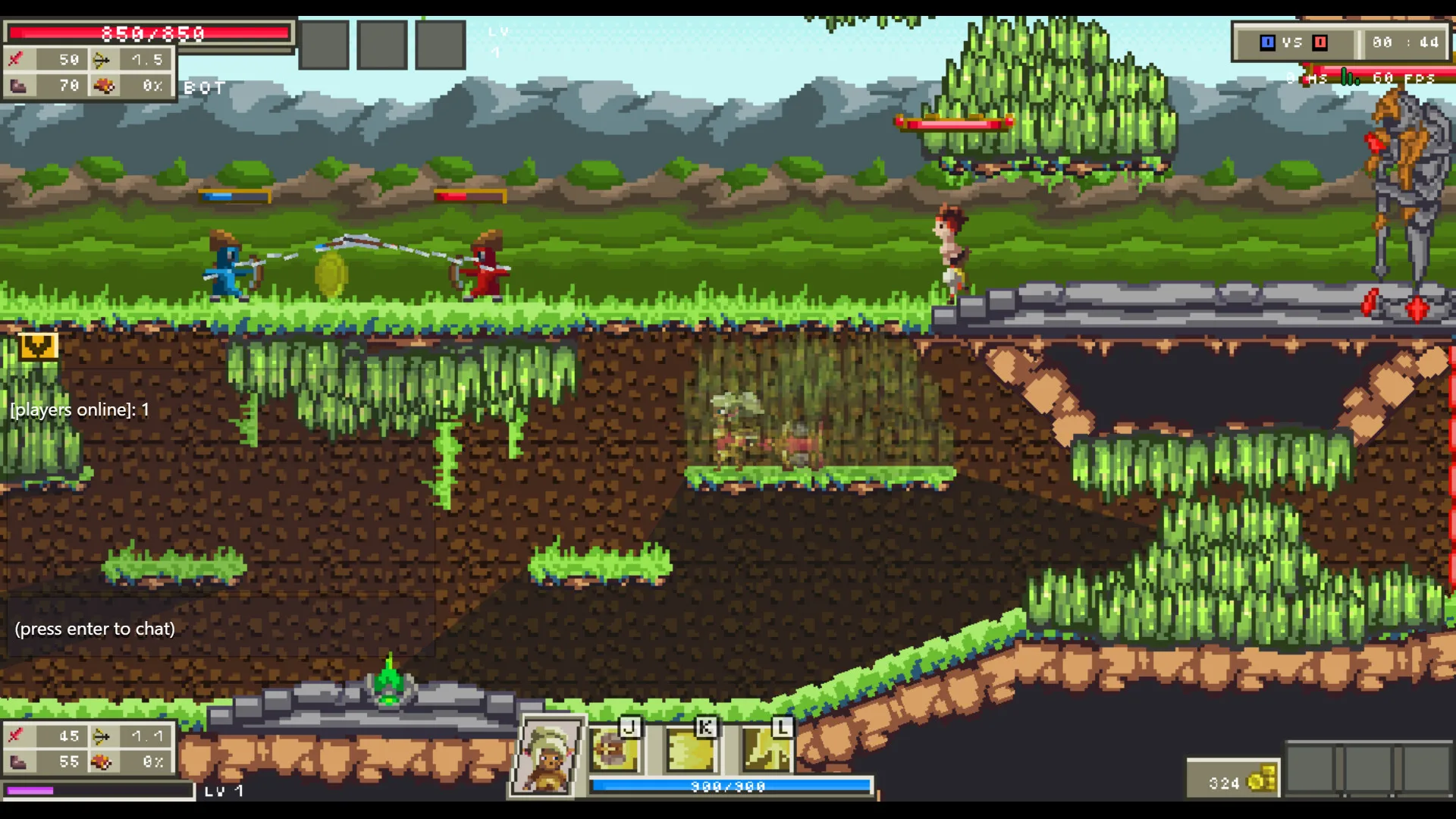 League of Pixels - 2D MOBA screenshot 5