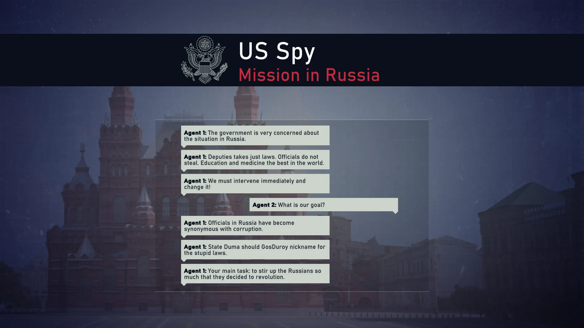 US Spy: Mission in Russia screenshot 2