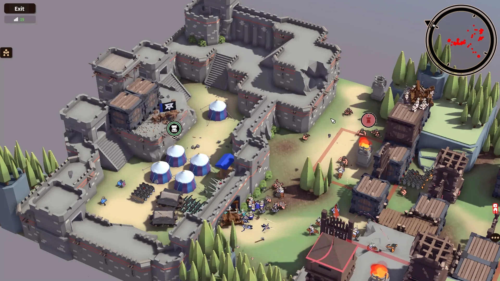 Extremely Realistic Siege Warfare Simulator screenshot 1