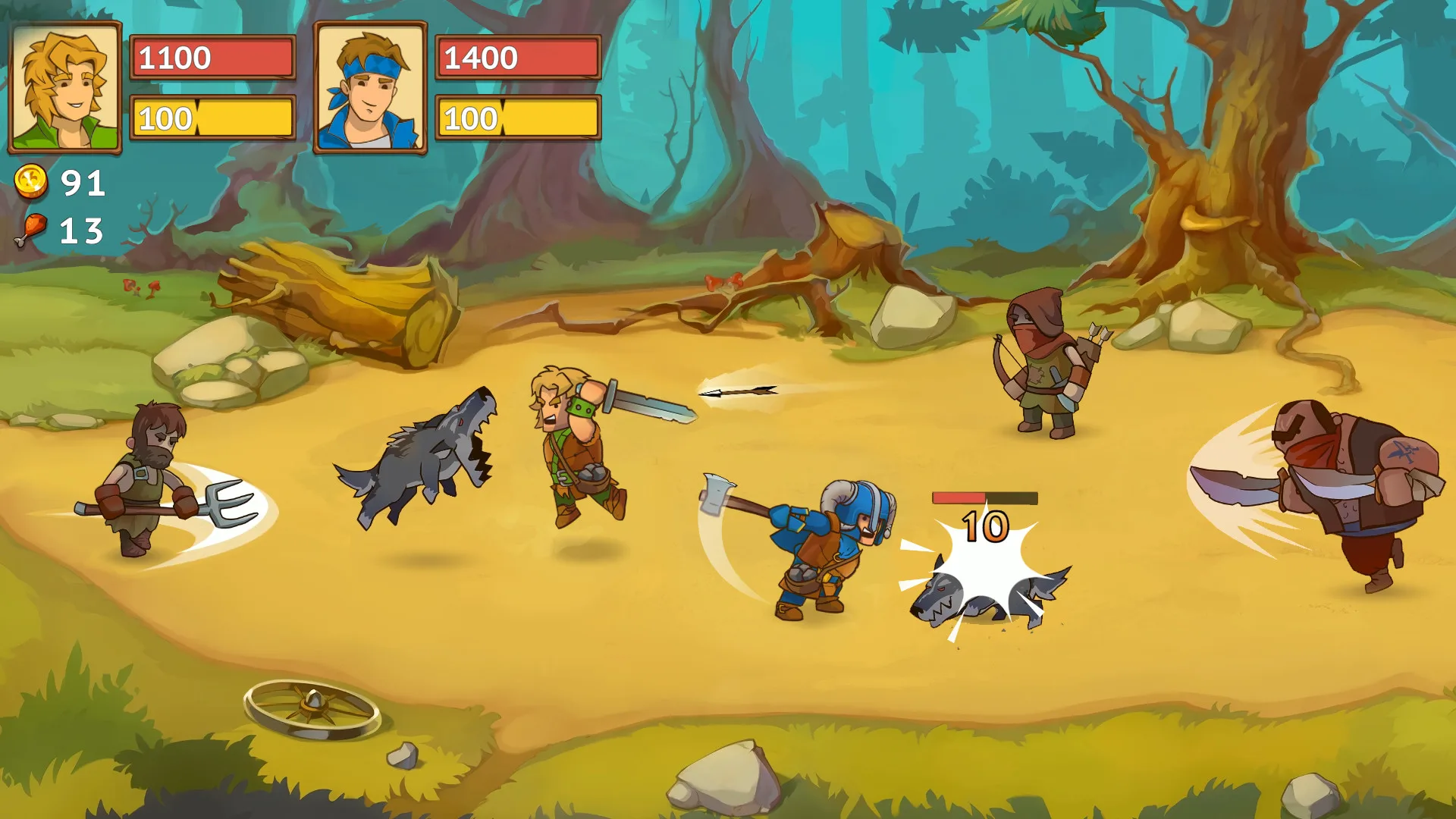 Knights of Braveland screenshot 1