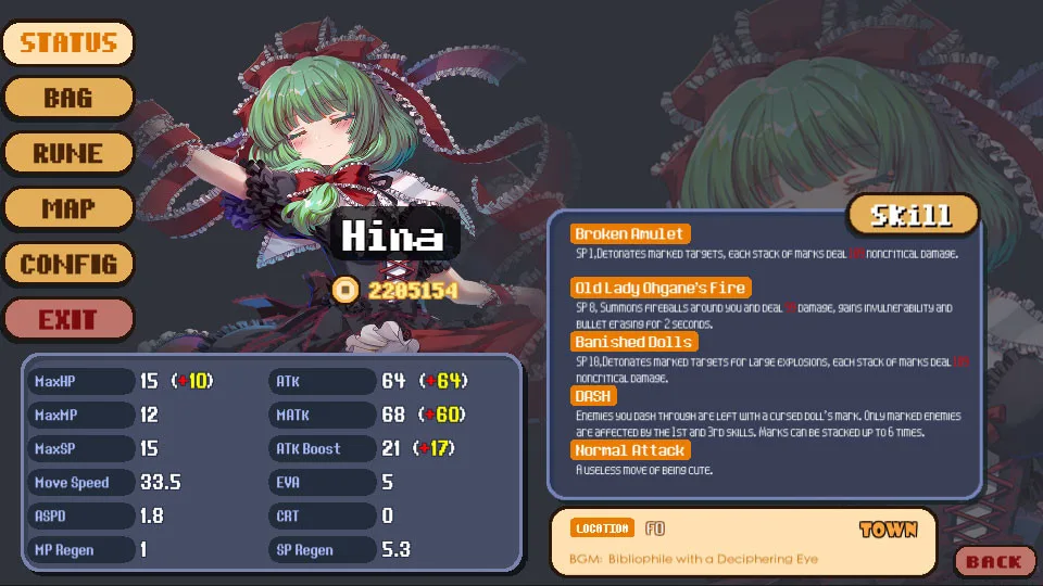 Touhou Blooming Chaos 2 screenshot 3