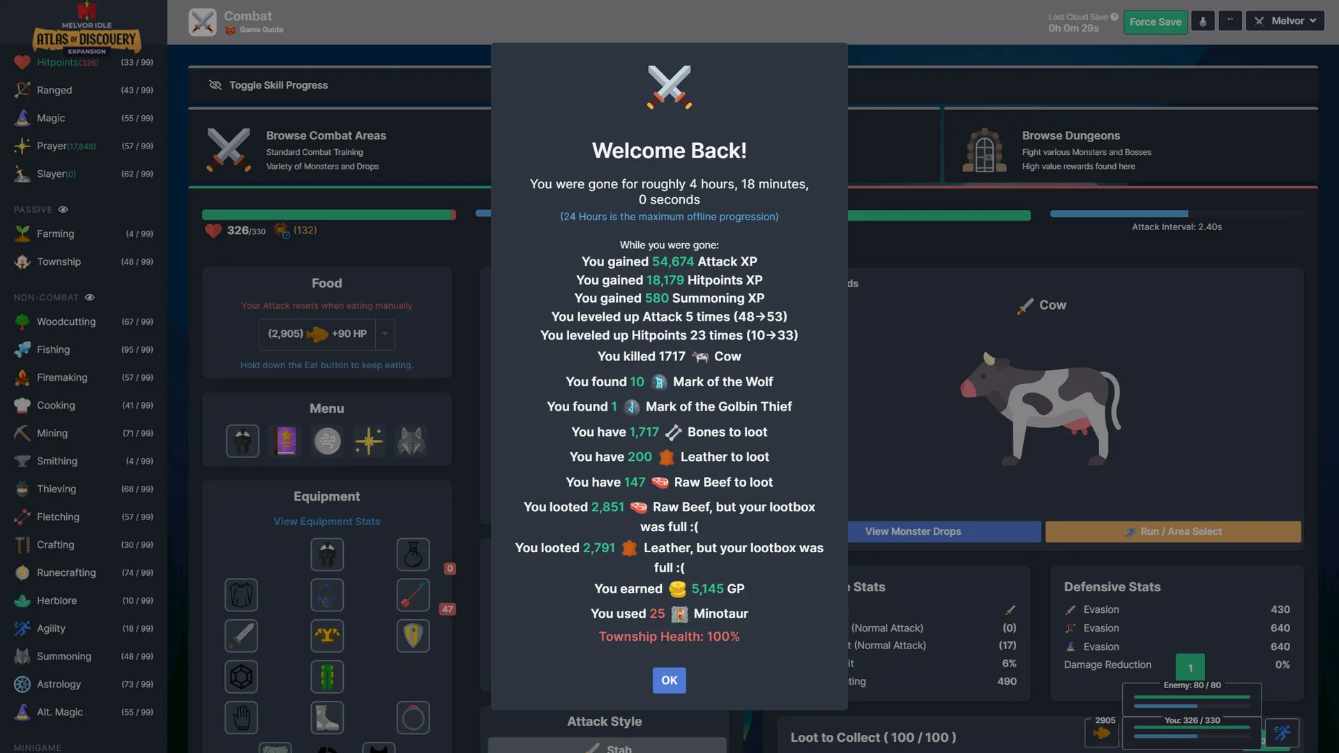 Melvor Idle screenshot 4