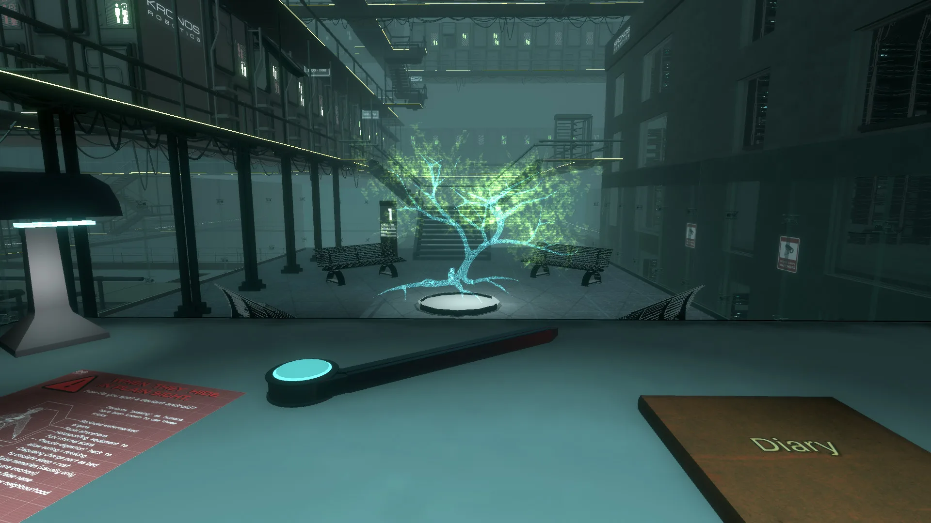 Silicon Dreams  |  cyberpunk interrogation screenshot 2