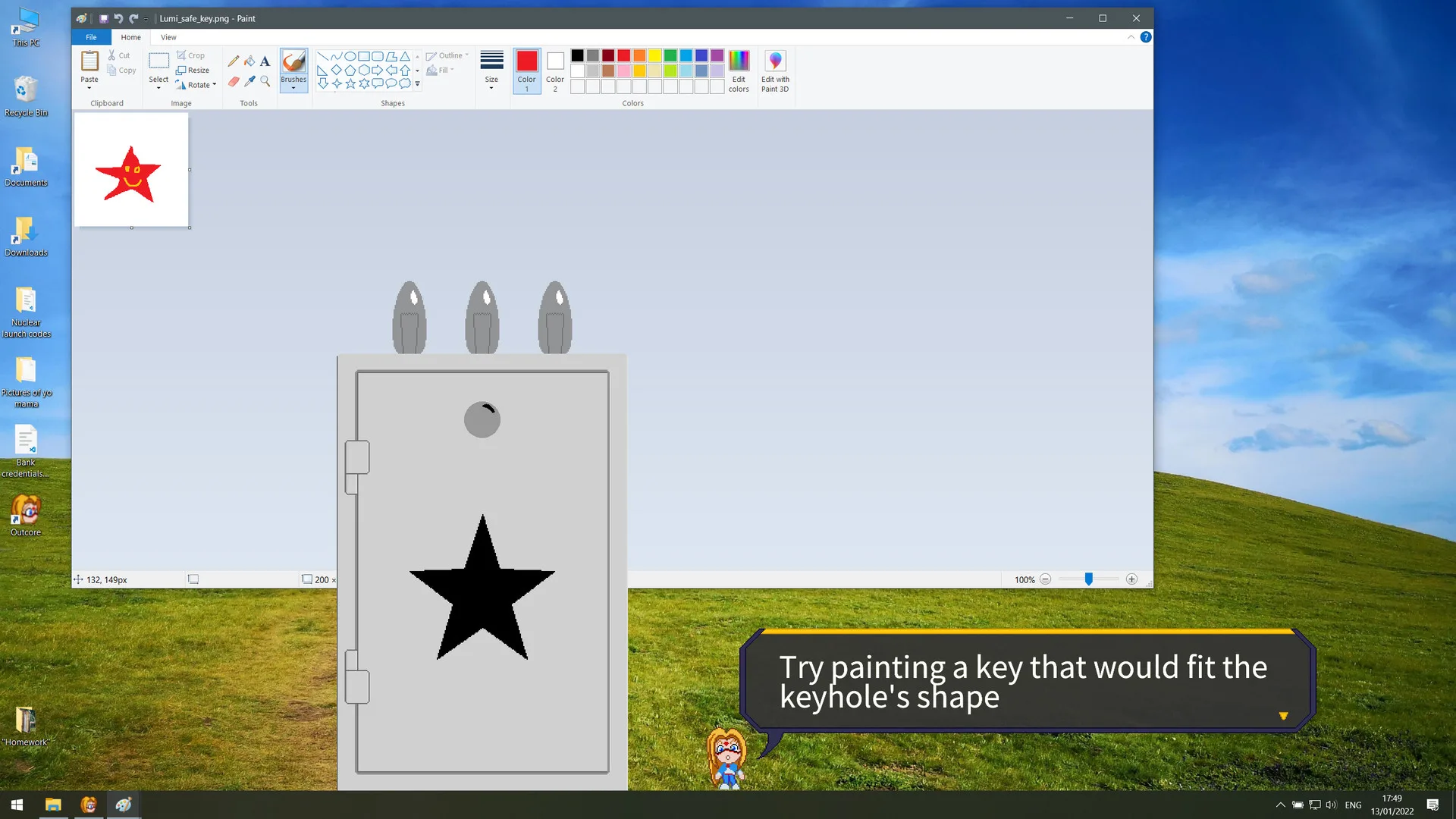 Outcore: Desktop Adventure screenshot 2