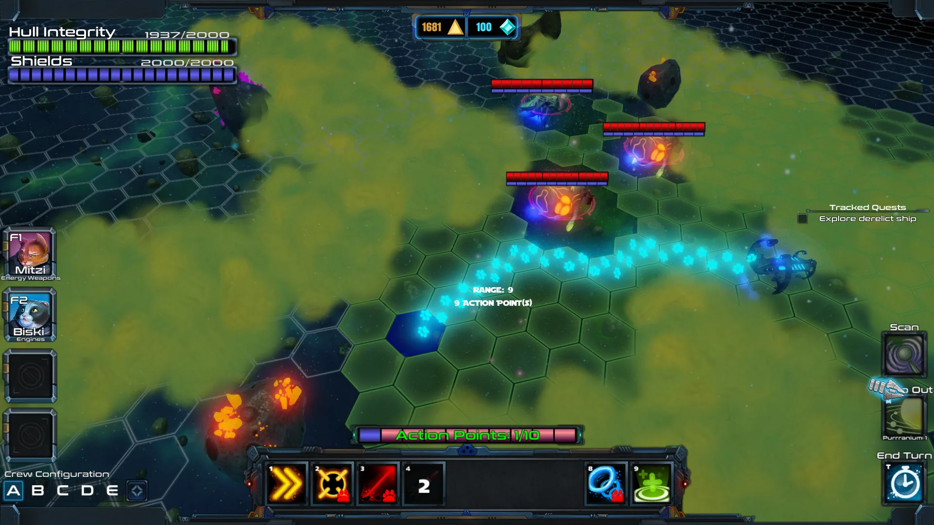 Space Cats Tactics screenshot 4