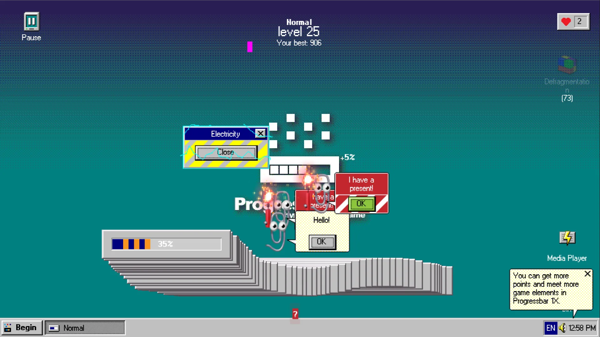 Progressbar95 screenshot 2