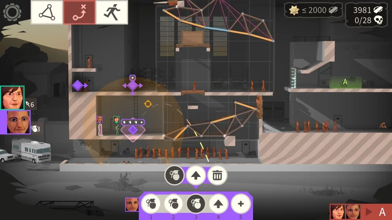 Bridge Constructor: The Walking Dead screenshot 5