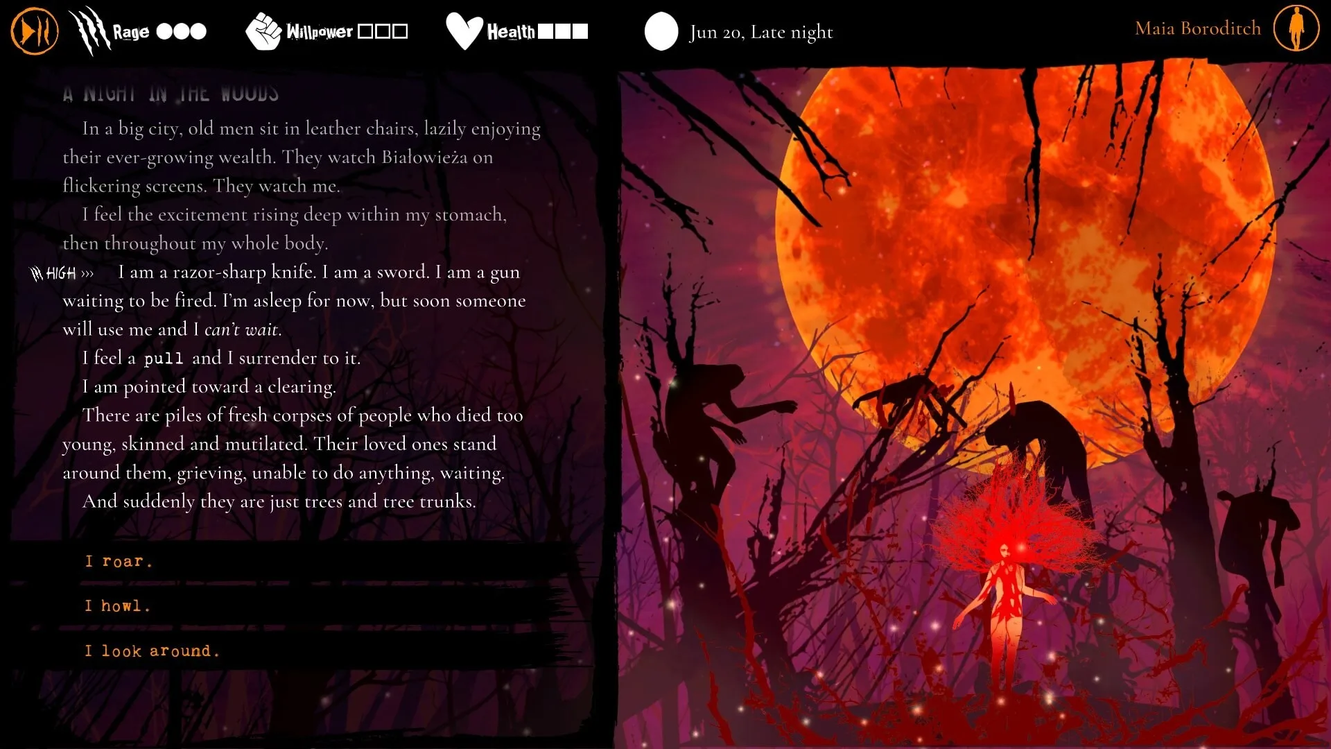 Werewolf: The Apocalypse — Heart of the Forest screenshot 5