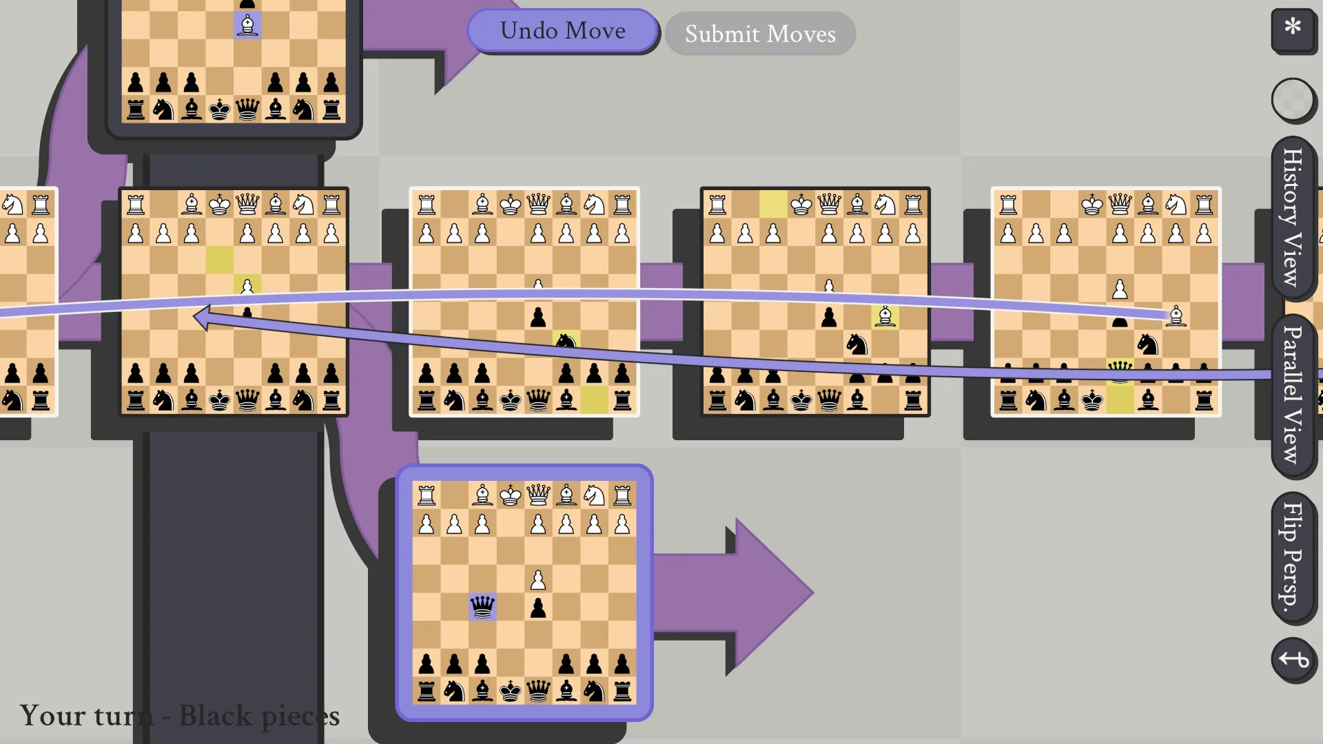 5D Chess With Multiverse Time Travel screenshot 5