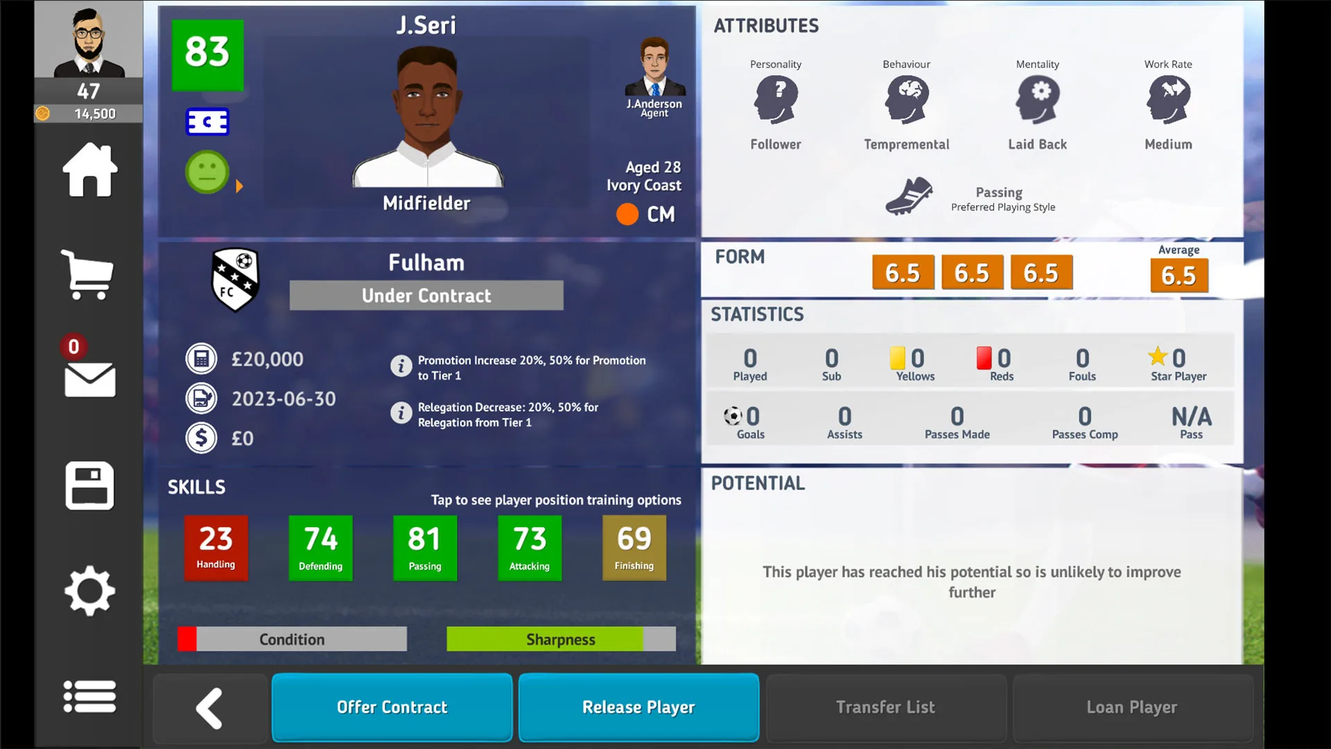 Club Soccer Director 2021 screenshot 3