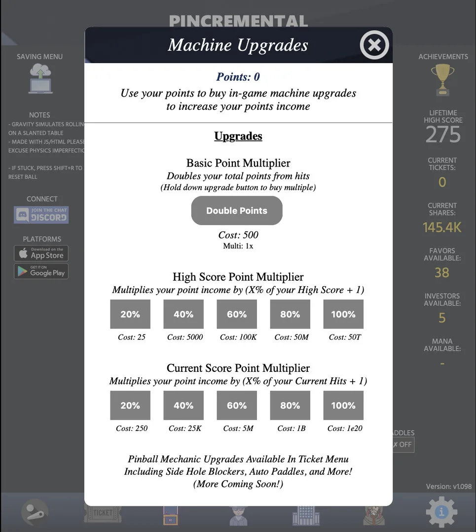Pincremental screenshot 2