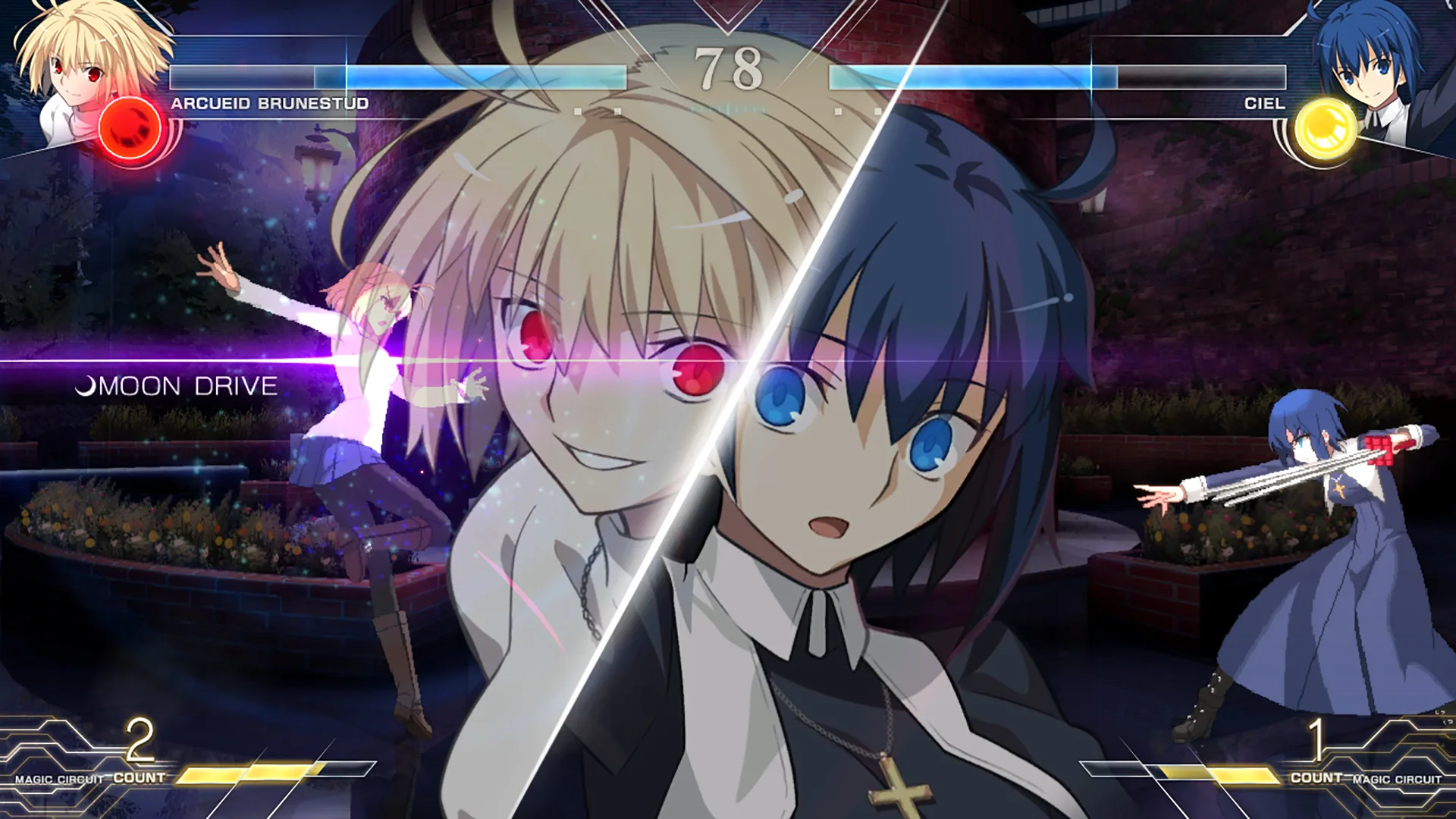 MELTY BLOOD: TYPE LUMINA screenshot 2