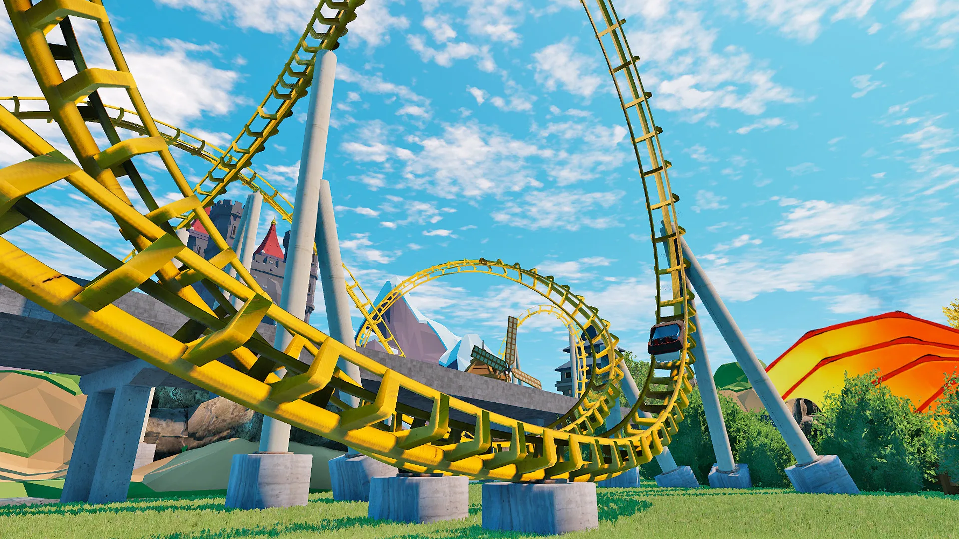 Orlando Theme Park VR - Roller Coaster and Rides screenshot 1