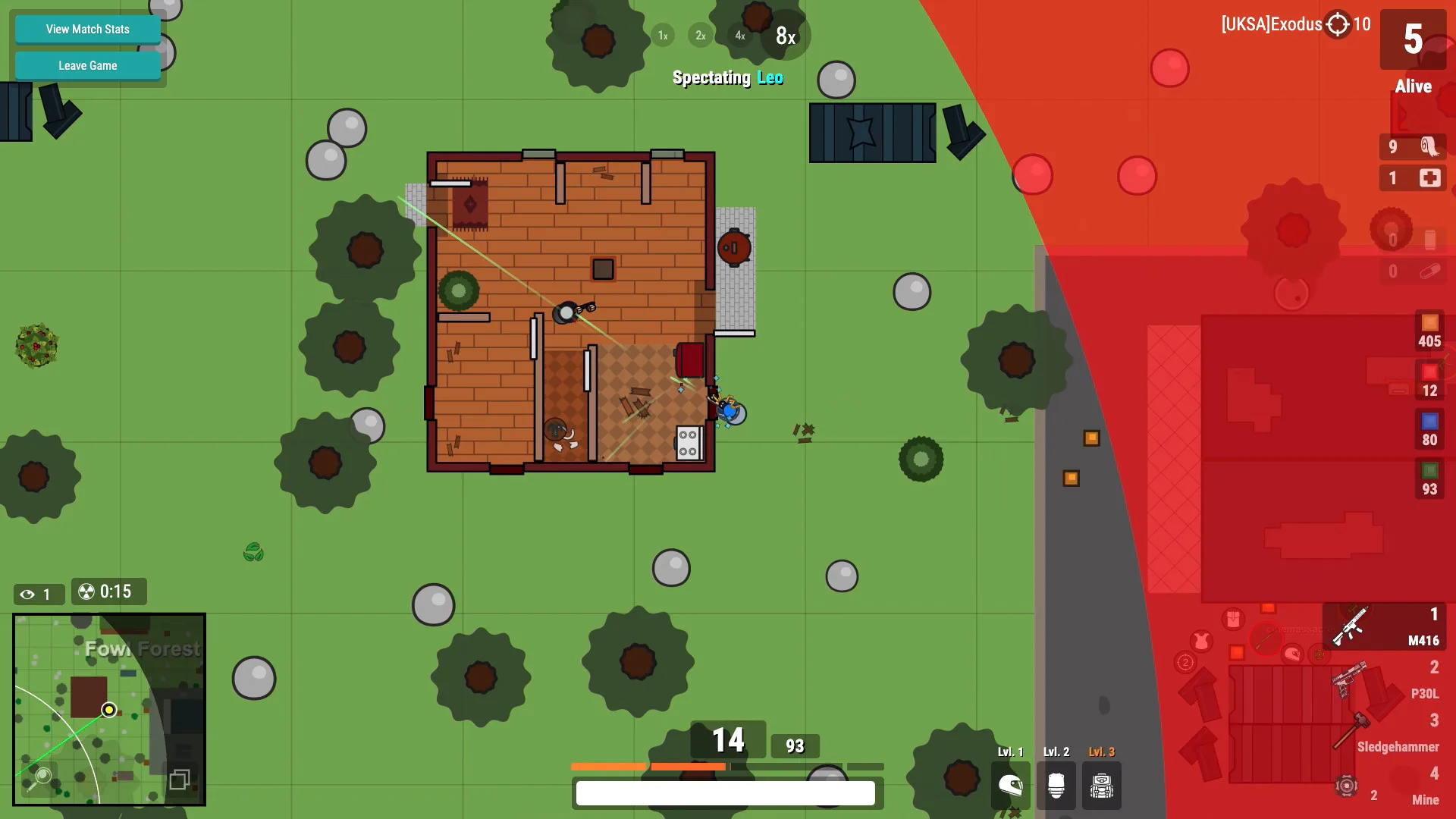 Surviv.io - 2D Battle Royale screenshot 4