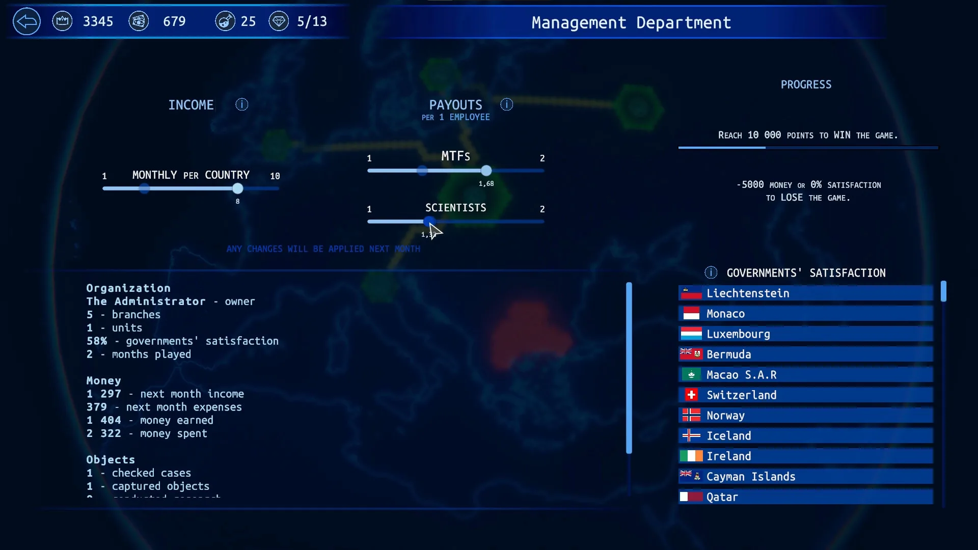 SCP Strategy screenshot 3