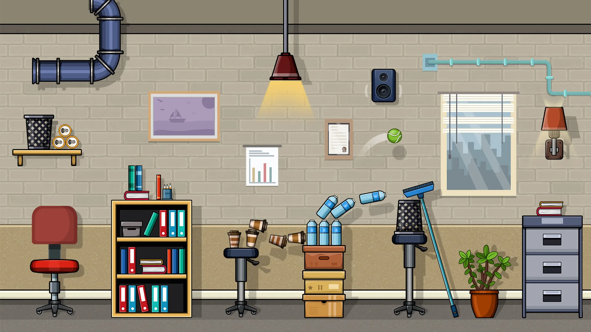Ball at Work: The Ultimate Speedrun Platformer! screenshot 4