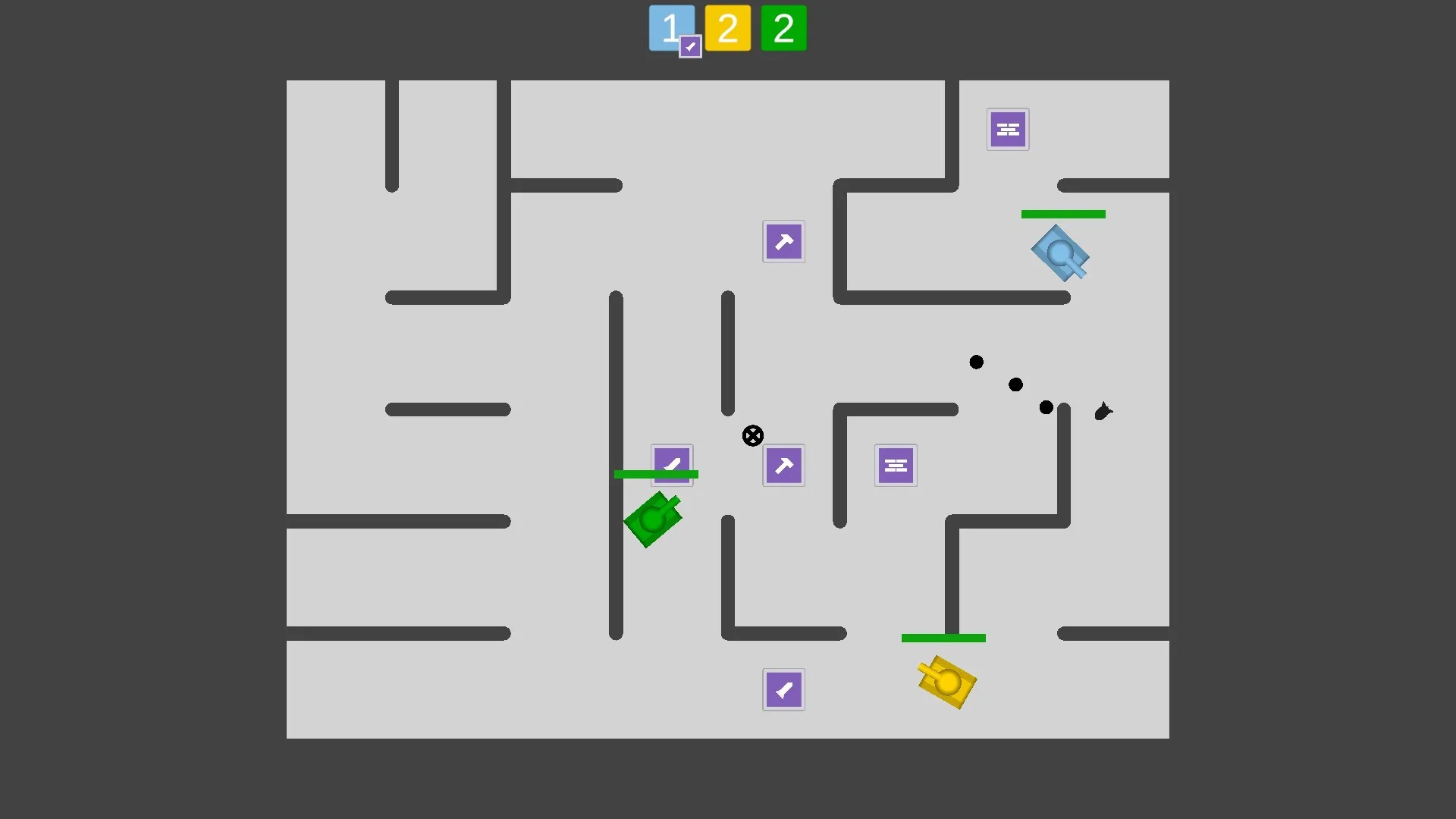 Tanks in Labyrinth screenshot 5