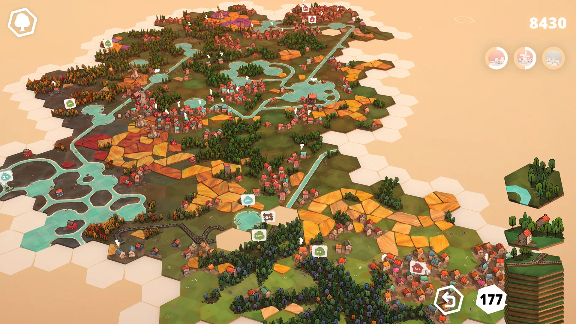 Dorfromantik screenshot 2