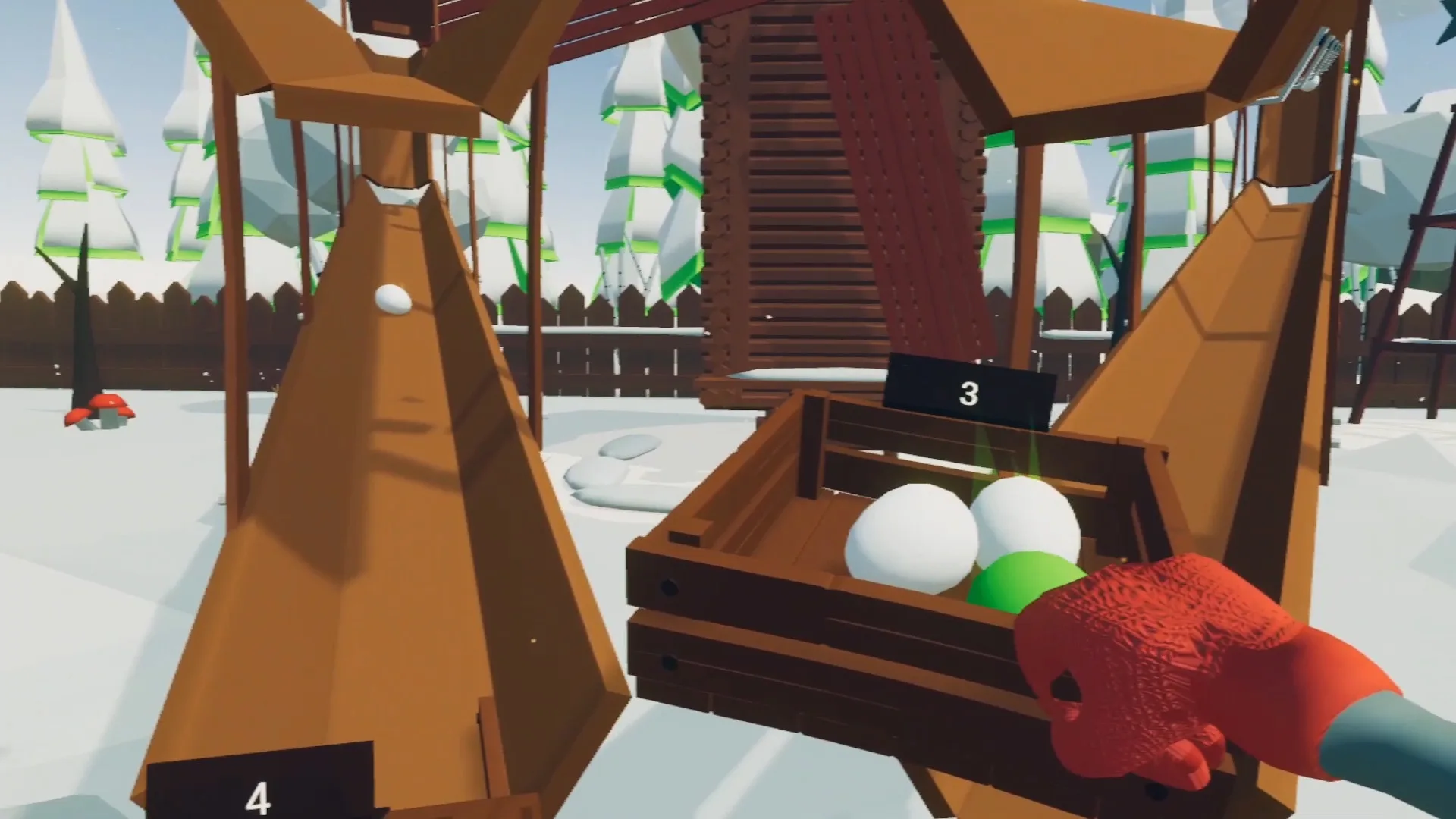 Eggs Catcher VR screenshot 2