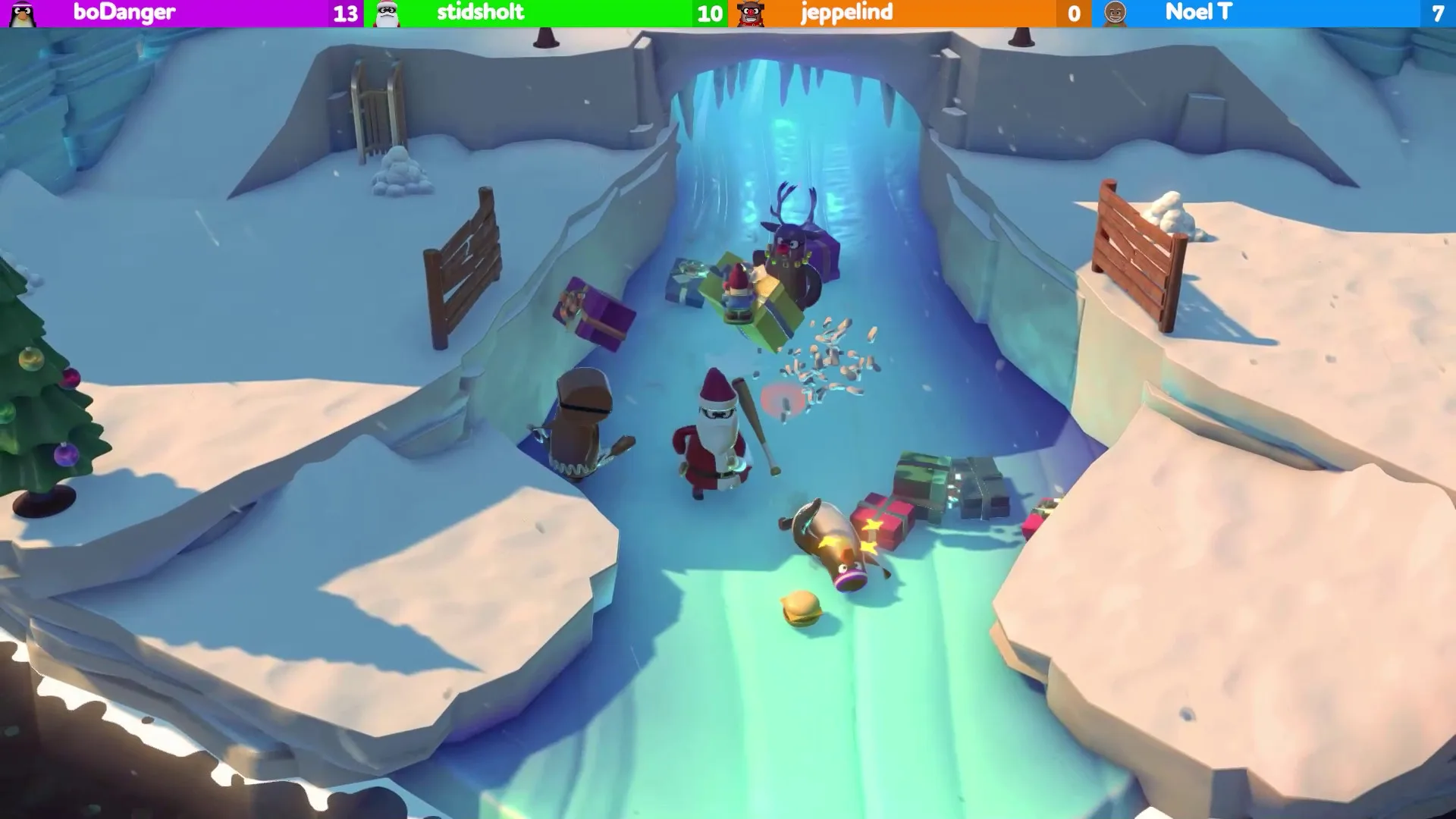 Rubber Bandits: Christmas Prologue screenshot 3