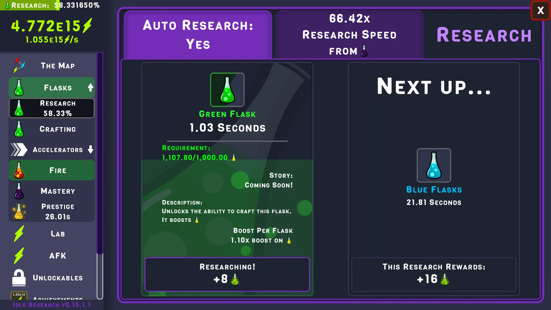 Idle Research screenshot 1