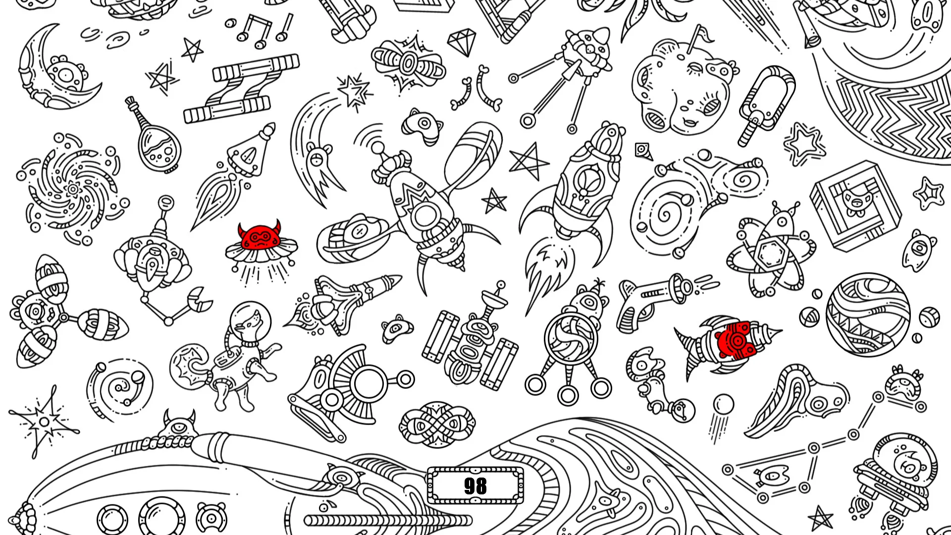 100 hidden aliens screenshot 2