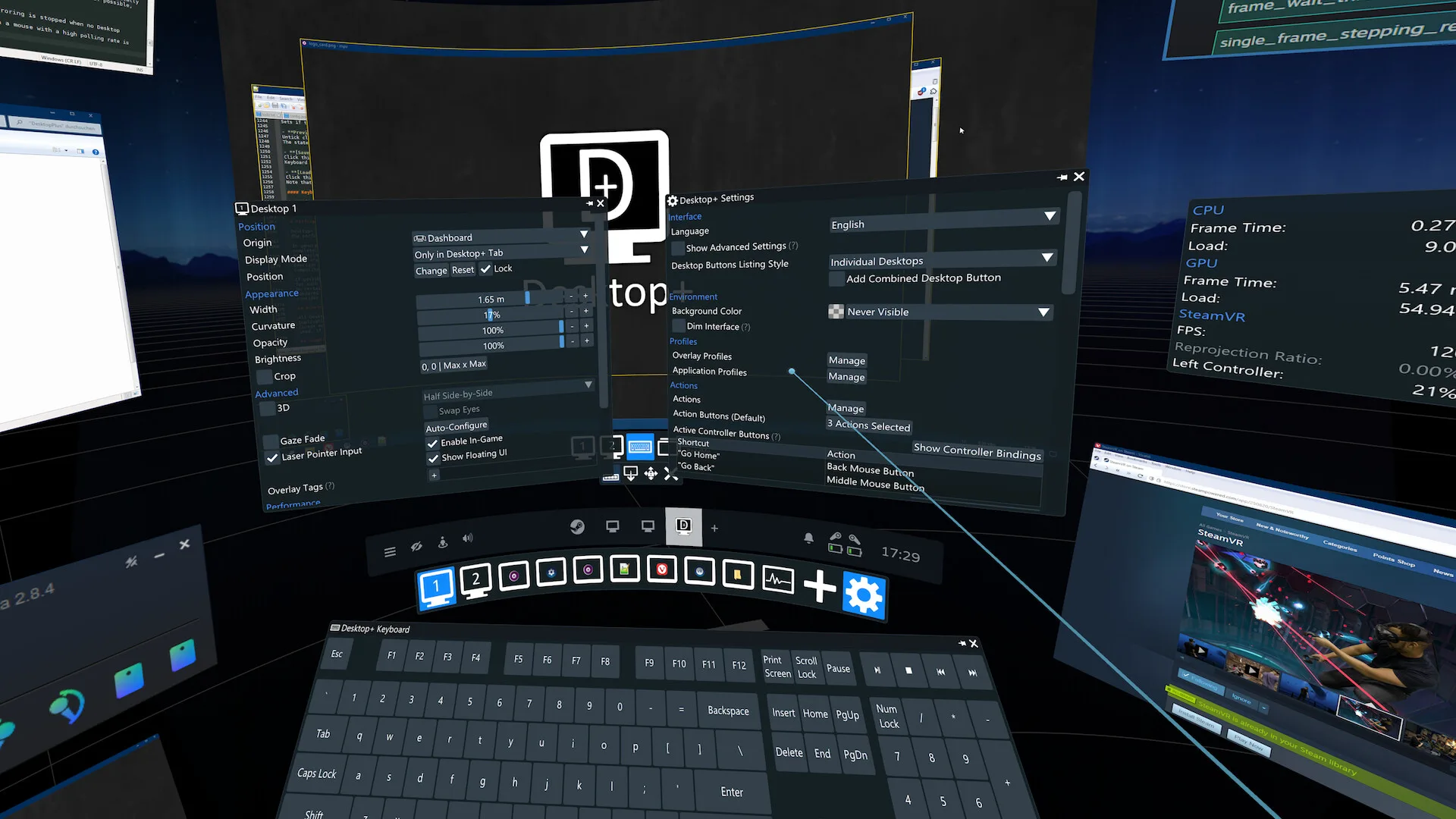 Desktop+ screenshot 1