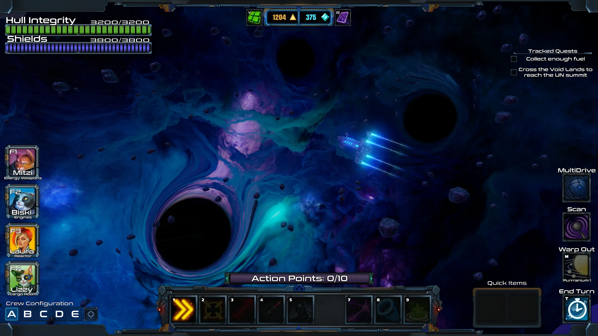 Space Cats Tactics: Prologue screenshot 1