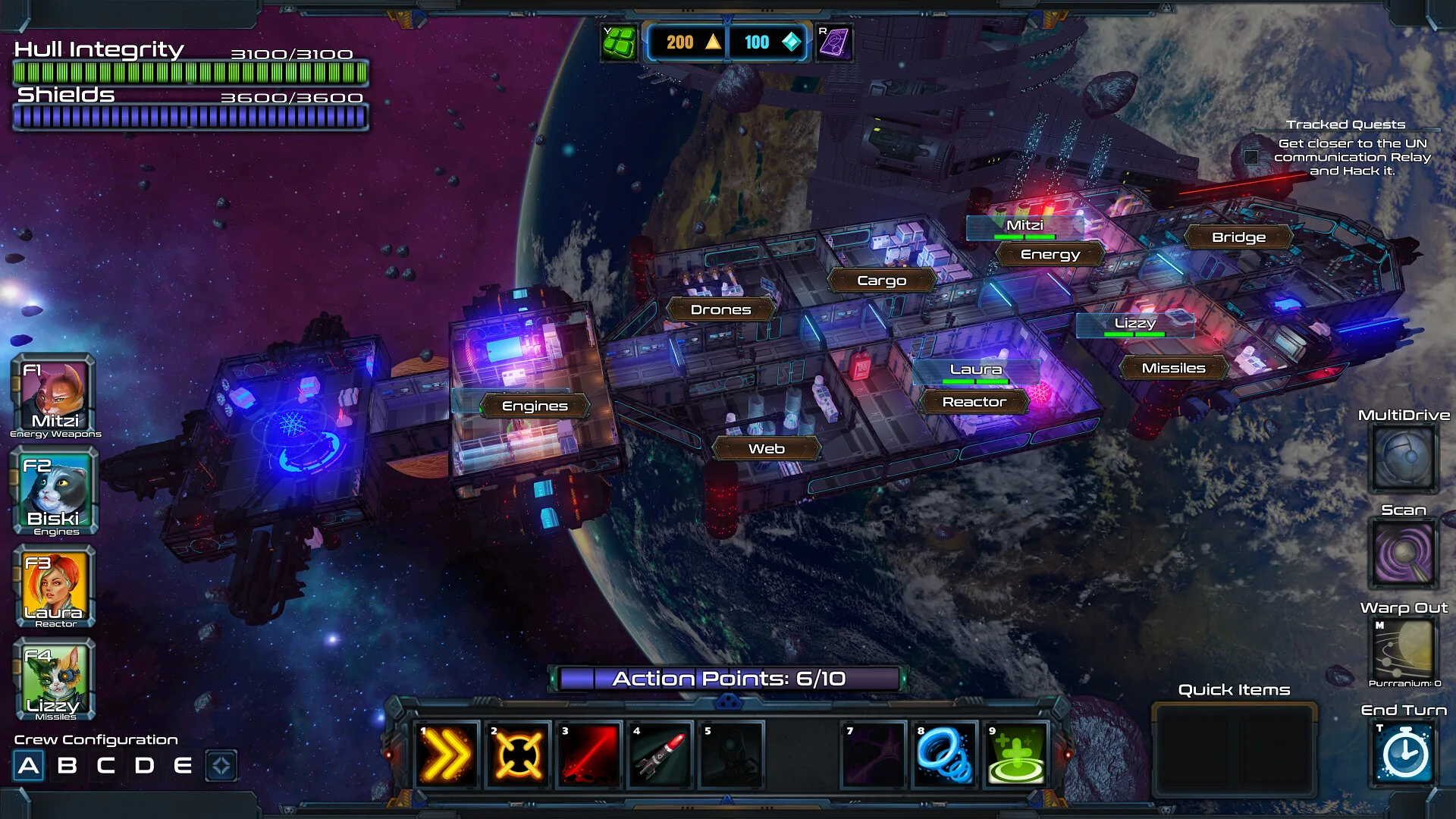 Space Cats Tactics: Prologue screenshot 2