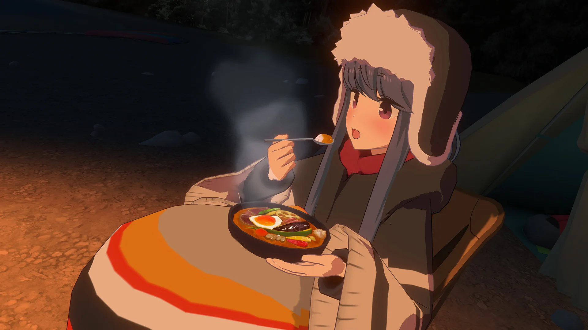 Laid-Back Camp - Virtual - Lake Motosu screenshot 1