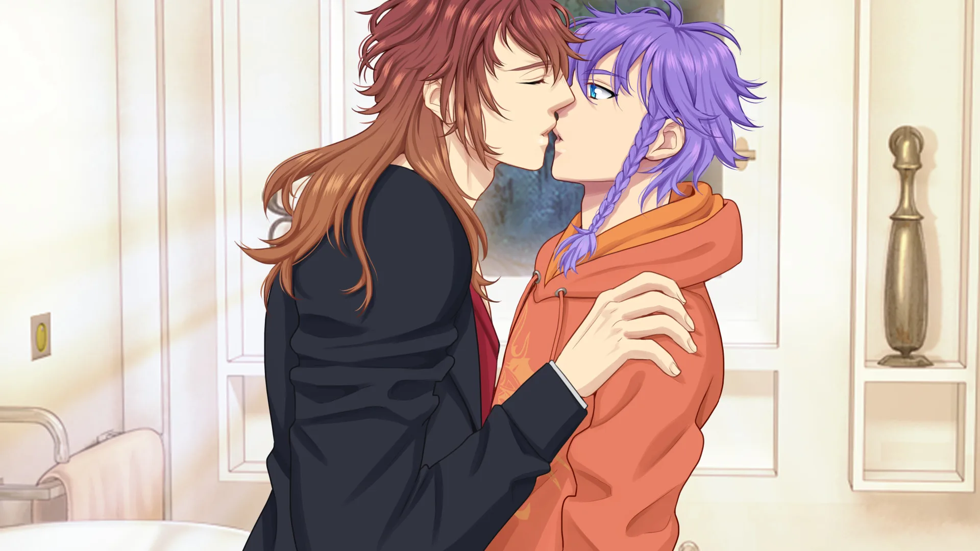 Sentimental Trickster: Yaoi BL Gay Visual Novel screenshot 1