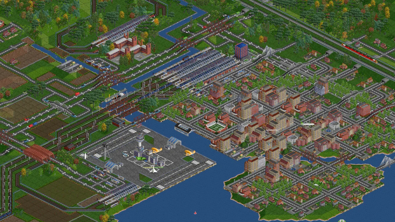 OpenTTD screenshot 1