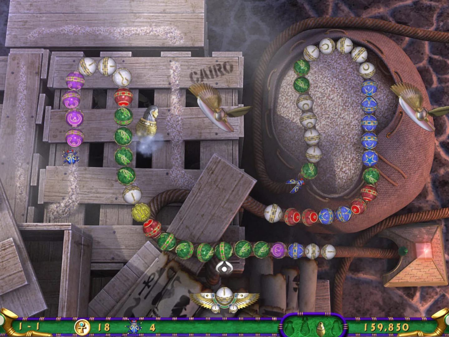 Luxor 3 screenshot 1