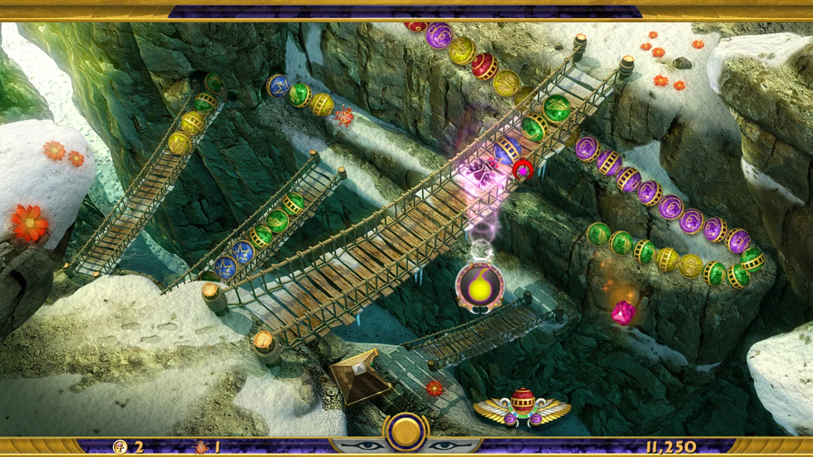 Luxor: Quest for the Afterlife screenshot 3