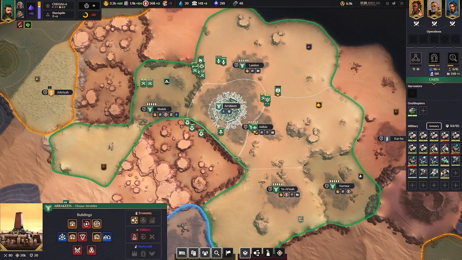 Dune: Spice Wars screenshot 2