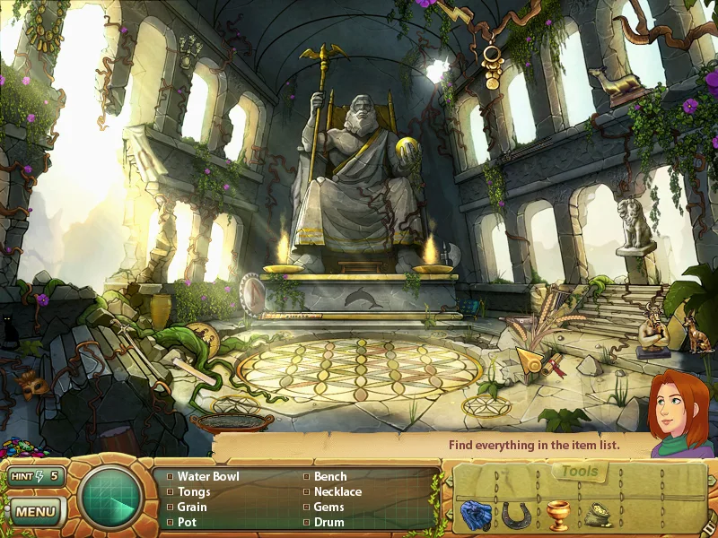 Samantha Swift and the Golden Touch screenshot 1