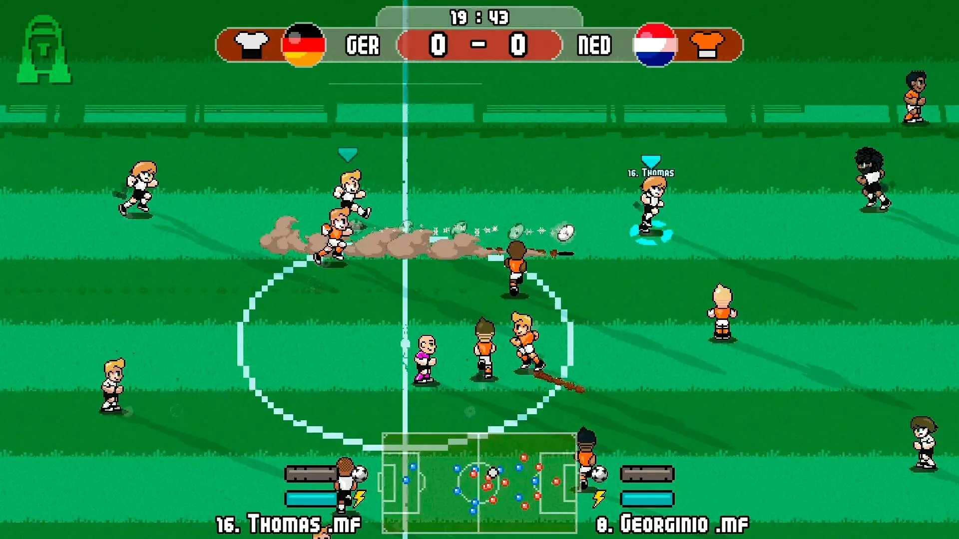 Pixel Cup Soccer - Ultimate Edition screenshot 2