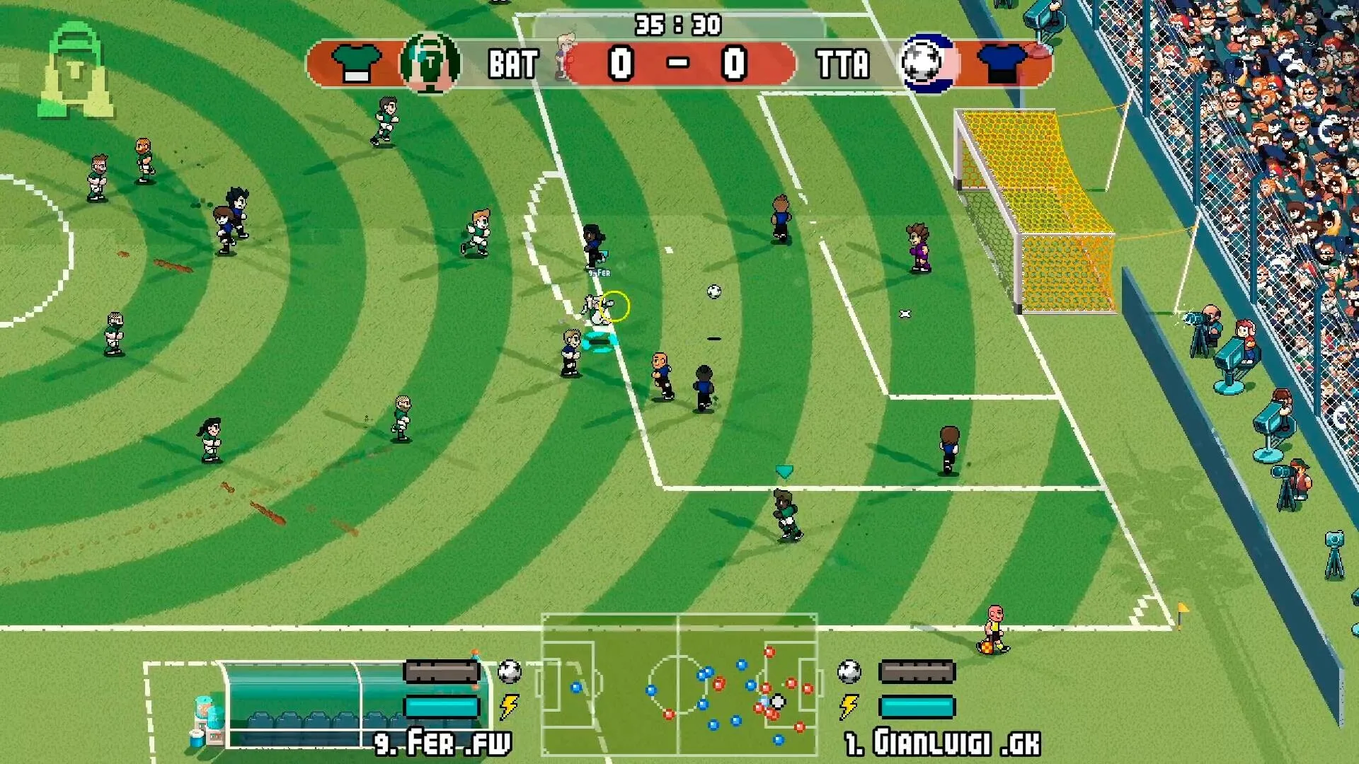 Pixel Cup Soccer - Ultimate Edition screenshot 3