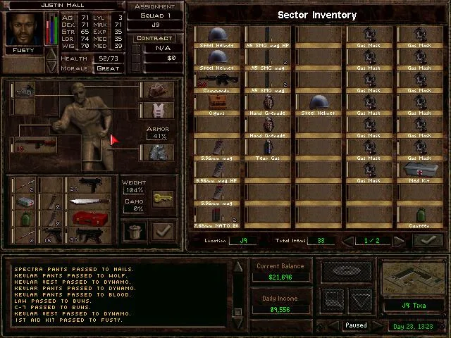 Jagged Alliance 2 Gold screenshot 4