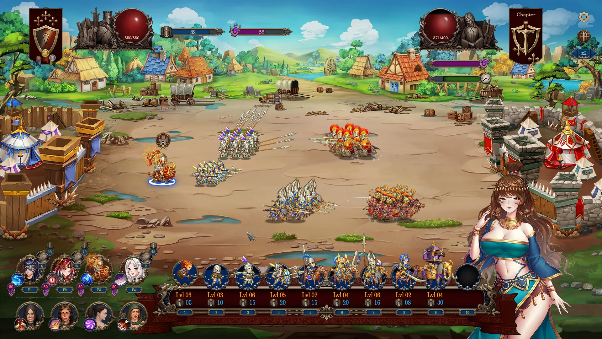 Love n War: Hero by Chance II screenshot 2