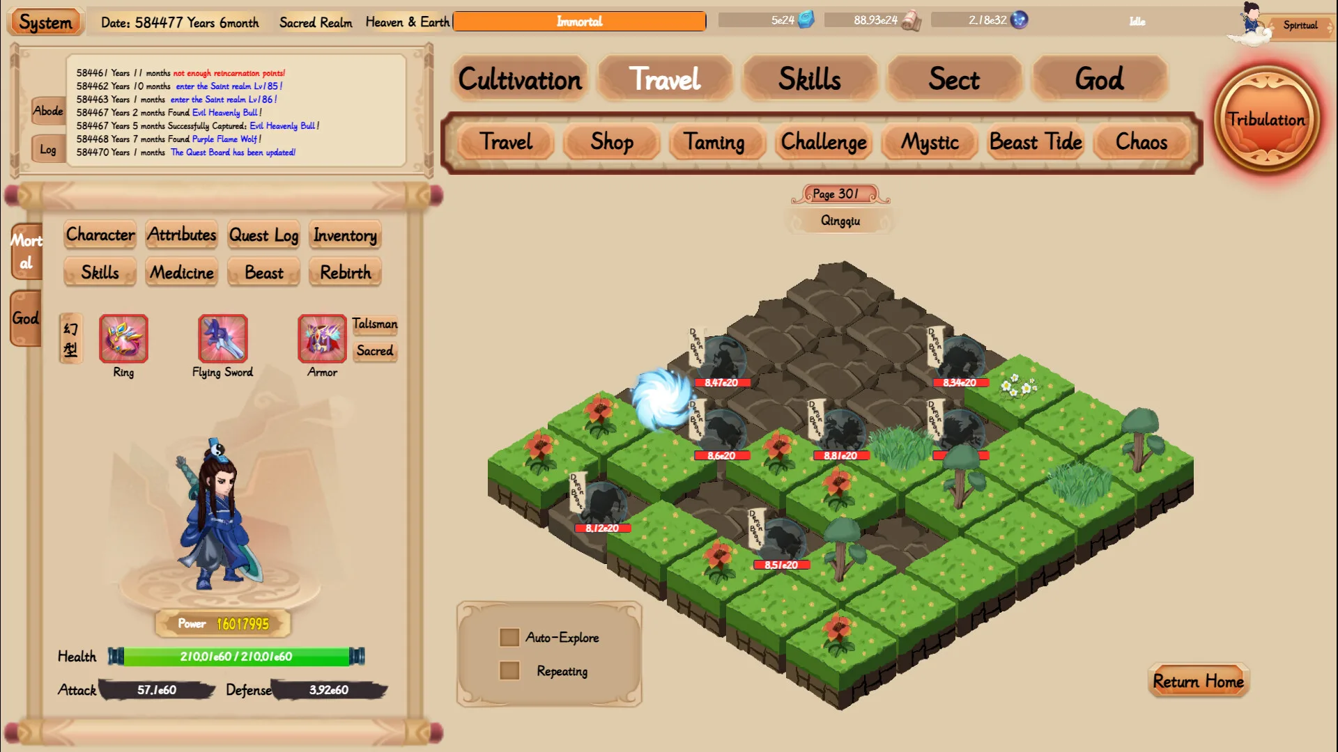 xiuzhen idle screenshot 5